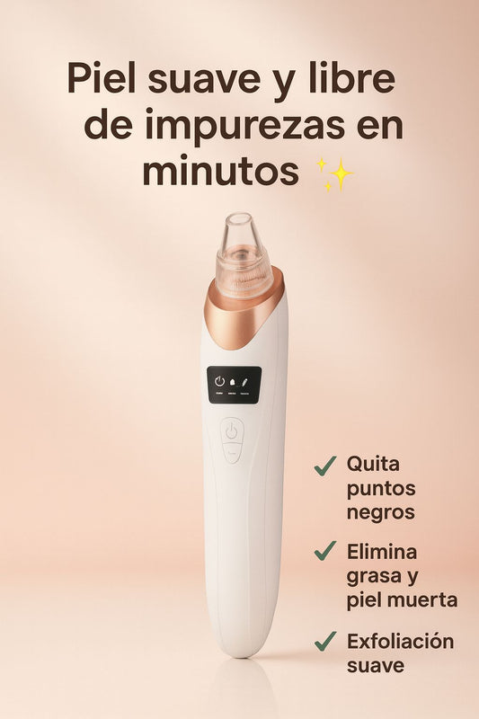 Aspiradora facial Glow back
