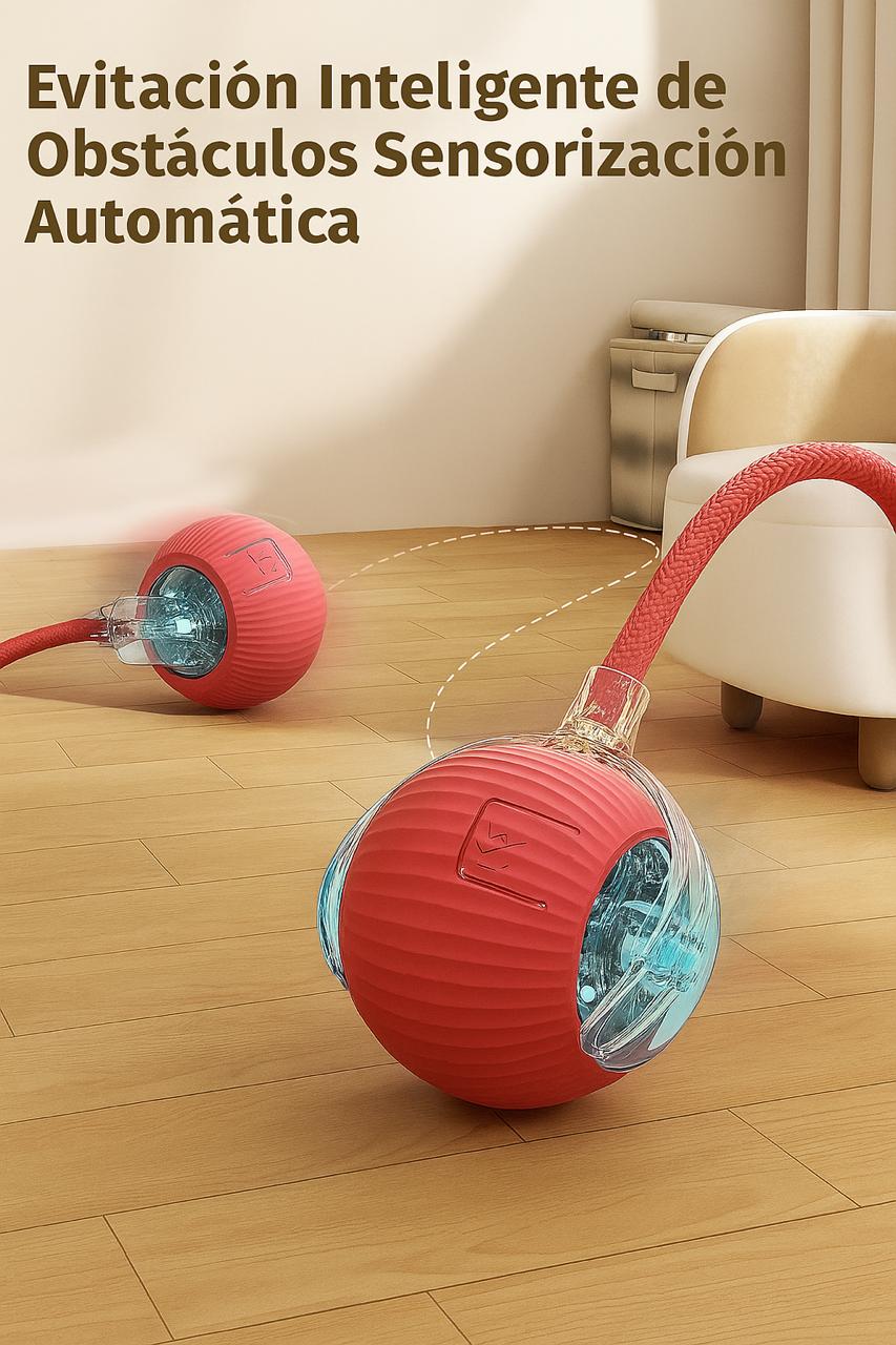 Pelota Interactiva para mascotas con Movimiento Inteligente- juguete interactivo para mascotas- FeliinoRun
