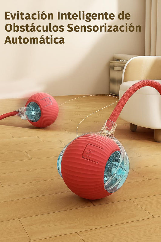 Pelota Interactiva para mascotas con Movimiento Inteligente- juguete interactivo para mascotas- FeliinoRun